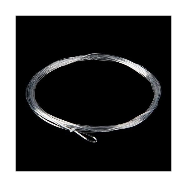 AnglerDream-Fly-Fishing-Tapered-Leader-Line-with-Loop-9FT-2X-6X-5-Pack-Clear