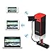 HooToo Wireless Travel Router, USB Port, 6000mAh External Battery Pack Travel Charger - TripMate Black (Not a Hotspot)