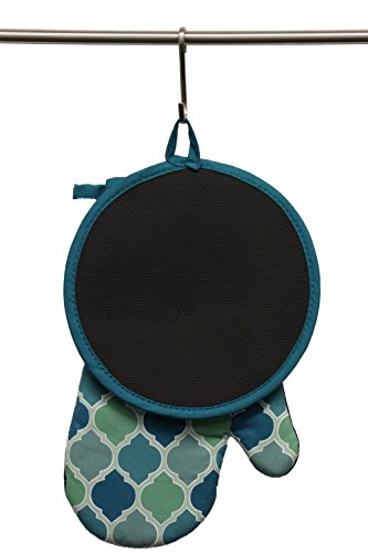 image for Gourmet Club Oven Mitt and Potholder Set - Pot Holders and Oven Mitts 