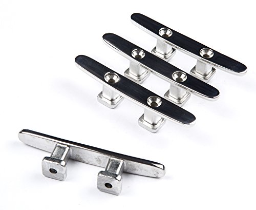 Thorn Stainless Steel Boat Dock Cleat Marine Grade 4-5/16" (4 PCS) - Thumbnail 5