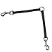 Guardian Gear Nylon 2-Way Medium Dog Coupler with Nickel-Plated Swivel Clip, 12