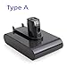 DTK 22.2V 2000mAh Replacement Battery for Dyson DC31 DC34 DC35 DC44 917083-01 Handheld Vacuum Cleaner (Olny Fit for Type A,Not fit Type B)