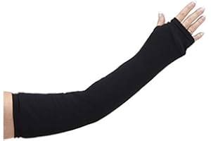 CastCoverz! Designer Arm Cast Cover - Black - Small Long: 18" length X 9" circumference - Removable and Washable - Made in USA