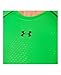 Under Armour Men's UA HeatGear Armour Printed Short Sleeve Compression Shirt Large GREEN ENERGY