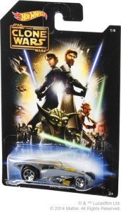 Hot Wheels Star Wars Vehicle The Clone Wars Brutalistic by Hot Wheels