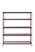 Muscle Rack UR602472WF-RED 5-Shelf Z-Beam Boltless Steel Shelving Unit in Red, 72
