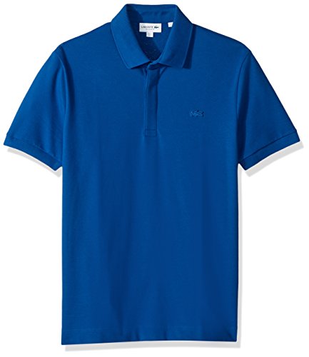 Lacoste men s short sleeve solid stretch pique regular …
