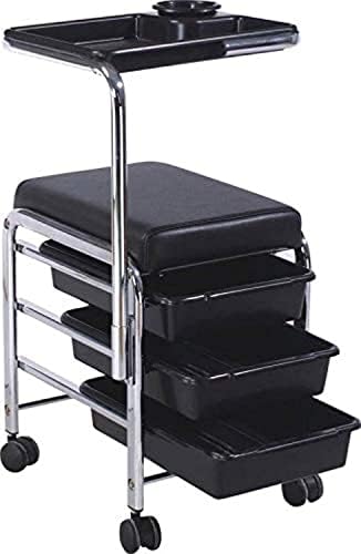 Nail Salon Used Salon Trolley Hair Salon Trolley Cart Tray Hair