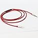 NEW NEOMUSICIA Audio Cable Compatible with JBL Synchros S300 S300I S500 S700 S400BT J56BT E40BT E50BT S400BT Headphone, Remote Volume Mic Compatible with iPhone Red