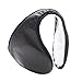 Ear Warmers Men Women Solid Soft Plush Winter Earmuff (Black)