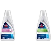 BISSELL EUCALYPTUS MINT DEMINERALIZED STEAM MOP WATER (32 ounces, 1392, WHITE) and Bissell Spring Breeze Demineralized Water (32 oz, 1394, White)
