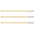 STABILO CarbOthello Pastel Pencils, Pack of 3, Ivory