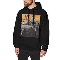 ANGSHI6 Herren Print Design Paul McCartney Rams Kapuzensweatshirts Winter Langarm - Les Beatles, Paul McCartney, John Lennon, RIngo Starr, George Harrison
