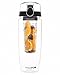 InfusionH2O HOLIDAY SALE - #1 Fruit Infused Water Bottle - Large 32 Oz - Black (More Color Options)