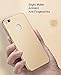 Xiaomi Redmi 4X Case, Ultra Thin Slim Shockproof Shell Cover Frosted Matte Hard Cell Phone Case for Xiaomi Redmi 4X (Gold)