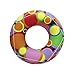 Poolmaster 48-Inch Swimming Pool Tube Float, Bright Circles