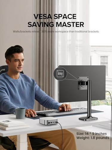 UPERFECT - Monitor portátil 4K de 16 pulgadas | Monitor portátil 1200 Nits | 3840 x 2400 UHD | 1MS FreeSync 2000:1 contraste | USB-C y HDMI | VESA y funda inteligente | visualización de viaje para