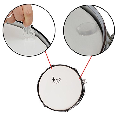 Corrines 36Pack Drum Damper Gel Pads,Drum Mute Gel, Silicone Drums Silencer,Non-toxic Soft Drum Sound Dampening. - Thumbnail 4