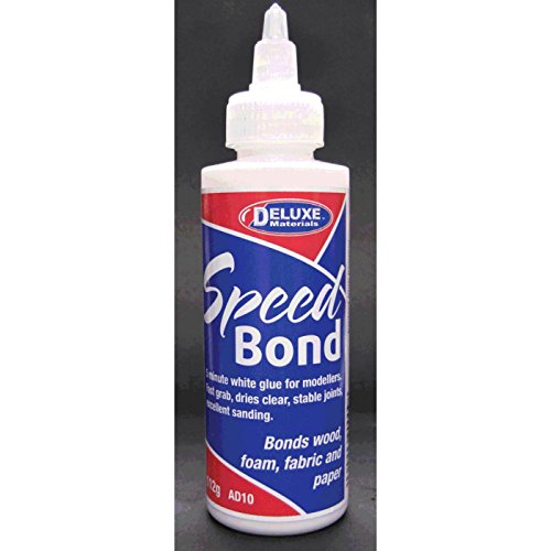 DELUXE MATERIALS Speedbond, White Glue, 4 oz