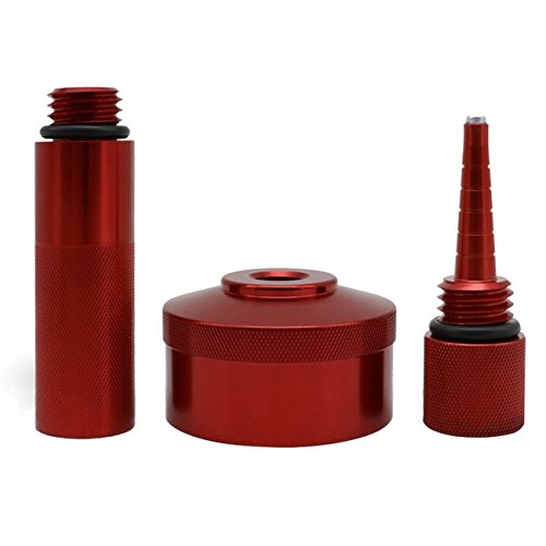 Yoursme Aluminum Extended Run Gas Cap Adapter, Mess Free Oil Change Funnel, Magnetic Oil Dipstick for Honda Generator EU2000i EU1000i EU3000i Handi
