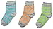 Country Kids Boys' Bold Stripe Organic Socks 3 Pair Pack