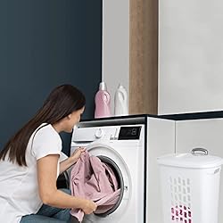Sterilite Plastic Laundry Hamper with Lid and