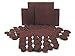 AllTough Heavy Duty Self Adhesive Felt Furniture Pads for Floor and Surface Protection Variety Value Pack Chair and Furniture Sliders for Table Legs, Sofas, Lamps, TV's, and Potted Plants, 156 Piece