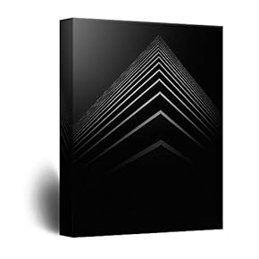 Canvas Wall Art Haunted Creepy Print Gallery Wrap Modern Home Decoration Ready to Hang - 12x18 inches