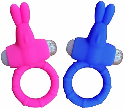 11Y2W Vibrating Bunny Ring Delay Toysfor Men - 2 Pack