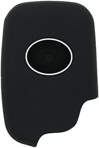 BROVACS Silicone Cover Protector Case Holder Skin Jacket Compatible with LEXUS Smart Remote Key Fob CV2411 Black - Image 3