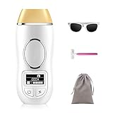 Hair Removal for Women and Men, Deparee IPL Permanent Hair Removal with 1000000 Flashes and Replaceable Lamp Head, Facial Body Professional Painless Hair Remover Device Home Use (Upgrade Version)