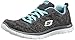 Skechers Flex Appeal Pretty City Womens Sneakers Black/Light Blue 9