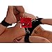 Fetish Cuffs Bondage,Ivysky Under Bed Restraint Cross-Linking Plush Handcuffs and Shackles for SM Sex Games