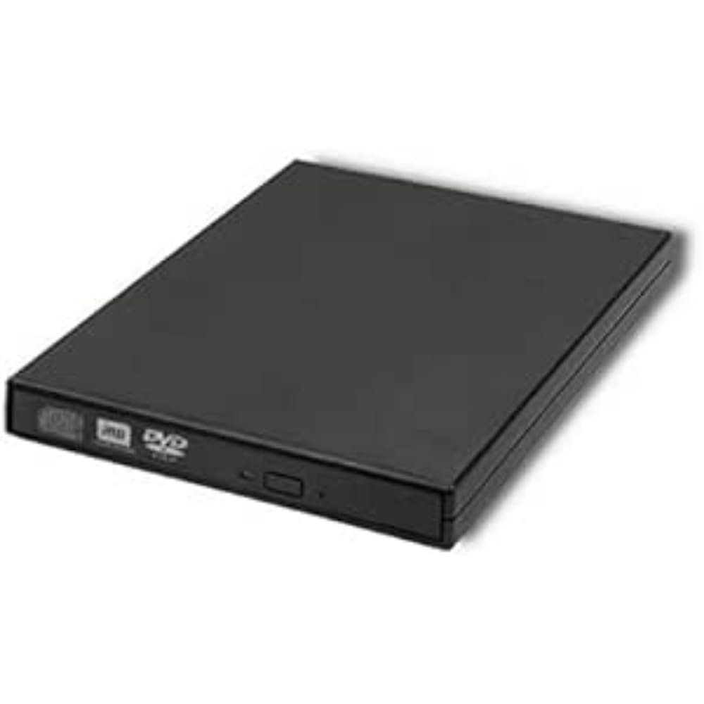 Qoltec DVD-RW Burner External USB 2.0 Black 51858