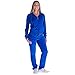 Velour Tracksuit Womens 2 Pieces Joggers Outfits Jogging Sweatsuits Set Soft Sports Sweat Suits Pants