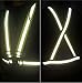 Travelwey Reflective Vest, Safety Gear, Visibility Day and Night, Small, Medium, Large