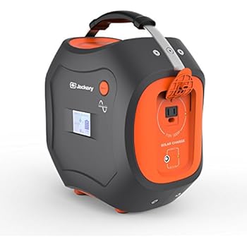 500Wh Portable Generator, Jackery Explorer / Power Pro Rechargeable Lithium Battery Pack Quiet Generator with 110V / 300W AC Outlet, 12V Car, USB Output Clean Off-grid Emergency Power Pack for Camping