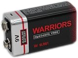 Warriors 9V Alkaline Battery 6LR61 Long Lasting 9 Volt Battery 1604D MN1604 view 4