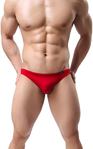 QQKing Men's Super Breathable Modal Low Rise Skinny Bikini