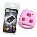 KeyGuardz Pink Rubber Keyless Entry Remote Key Fob Skin Cover Protector