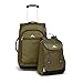 High Sierra Adventure Access Carry On Wheeled BACKPACK with removable daypack