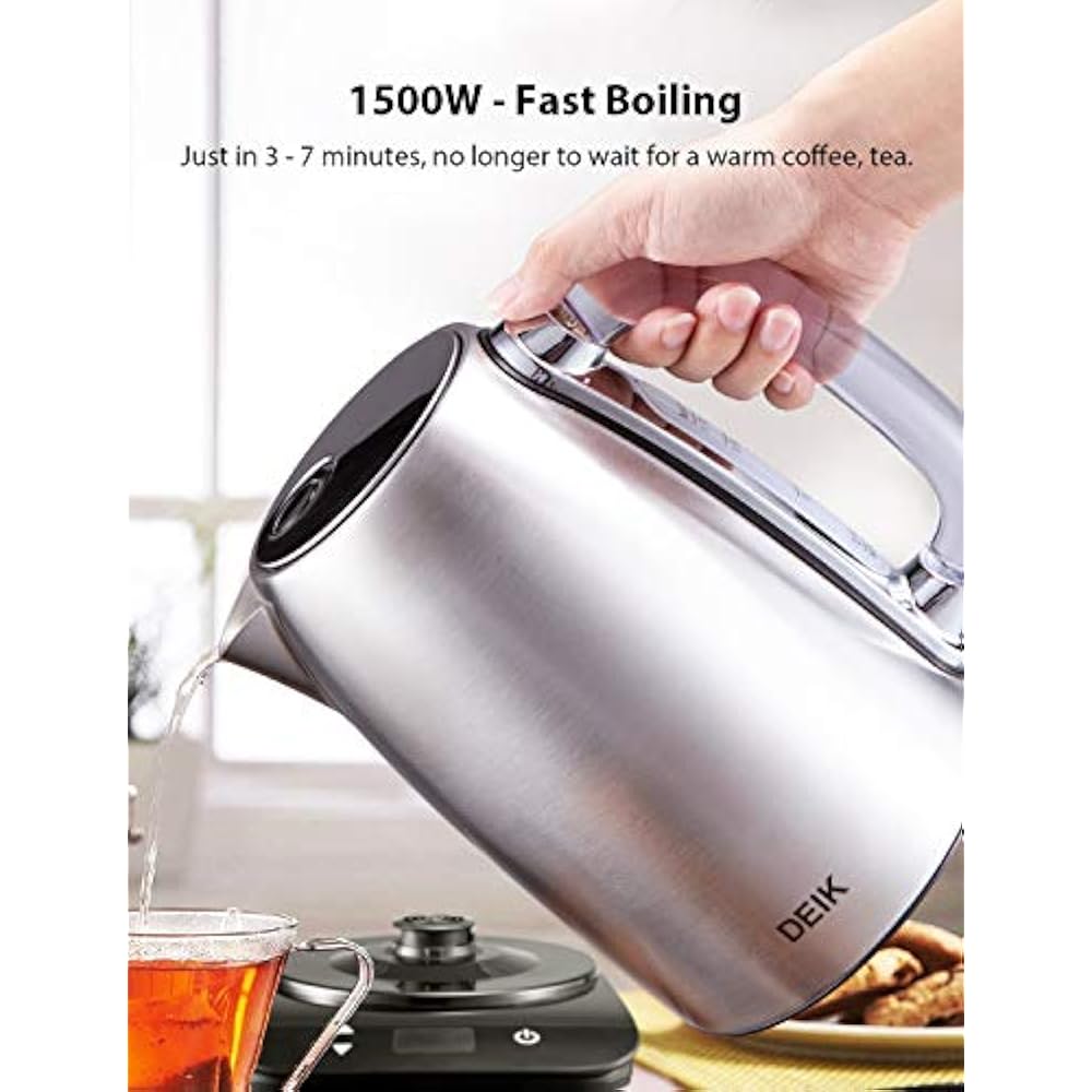 Electric Kettle, 2019 Upgrade Version 1.7L Temperature Control Tea With