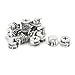 Uxcell a16071200ux0180 Furniture Cabinet 15mm Dia Metal Connector Cam Lock Fittings Silver Tone (Pack of 20)