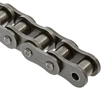 Morse 80HR 10FT Heavy Roller Chain, ANSI 80H, Riveted, 1 Strand, Steel, 1