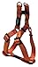 Reflective Step-in Adjustable Harness for Small Dogs; matching collar and lead available, Orange