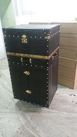 Artikle Leather Bar Cabinet