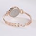Xinge Women's Rose Gold Watch Set Quartz Jewelry Bangle Watch and Bracelet 590