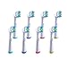 Generic Oral B Braun Compatible Electric Toothbrush Replacement Heads Brushes with Soft Bristles By GTON - 8 Pack