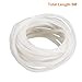 uxcell Silicone Tube, 7mm ID, 9mm OD, 16.4', 5 Meter Flexible Silicone Rubber Tubing, Water Air Hose Pipe, Translucent, for Pump Transfer