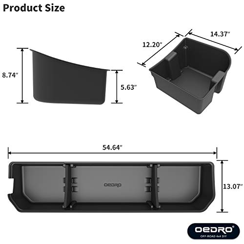 OEDRO Upgraded Under Seat Storage Box Compatible with 20152023 Ford F150 SuperCrew Cab & Crew